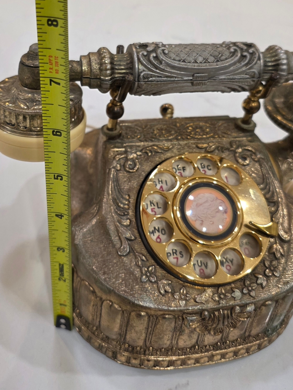 Vintage Ornate Rotary Phone - Picture 8 of 12